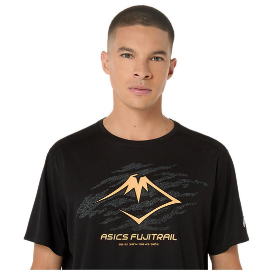 Asics Ανδρική κοντομάνικη μπλούζα Fujitrail Logo Tee Asics Ανδρική κοντομάνικη μπλούζα Fujitrail Logo Tee